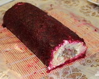 Селедка под шубой в пленке