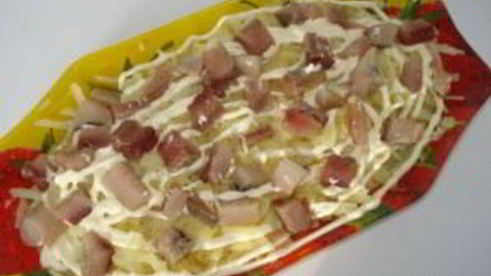 селедка под свекольной шубой