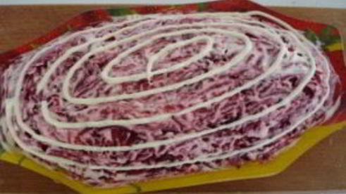 селедка под свекольной шубой