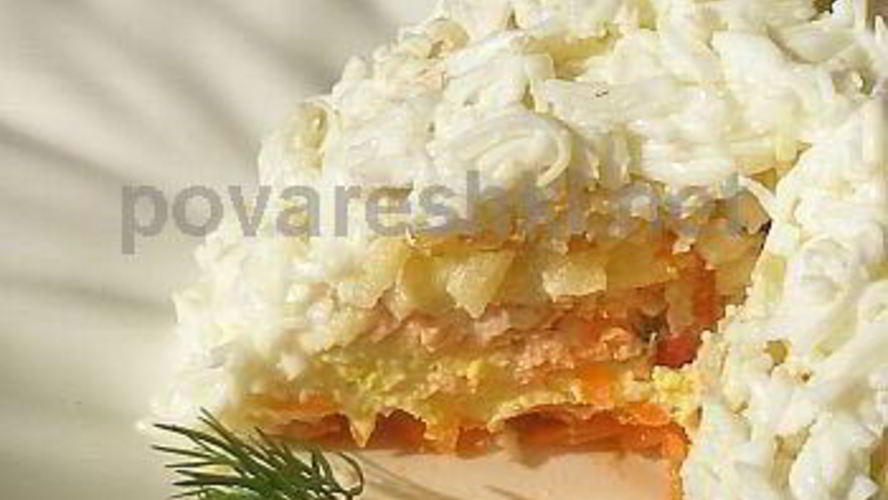 Рецепт семги пода шубоя