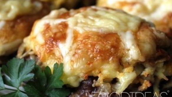 Рецепт Стожков из фарша под шубой в духовке