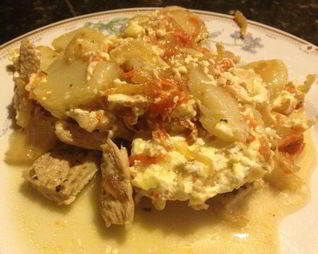 Свинина под шубой в духовке