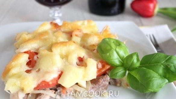 Рецепт Свинины под шубой