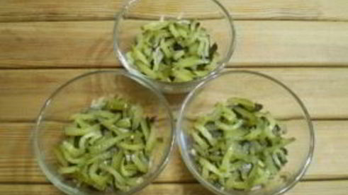 вегетарианская селедка под шубой с нори