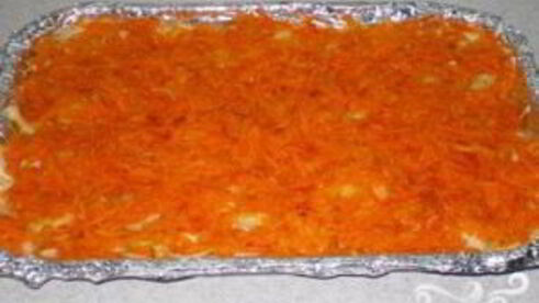 запеканка окунь под шубой