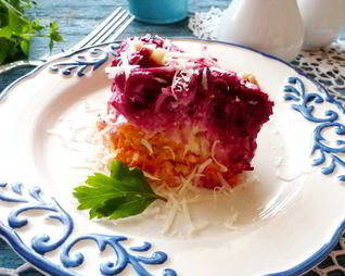 Салат Поцелуй любовницы