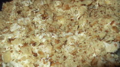 салат с копченой куриной грудкой и яйцами