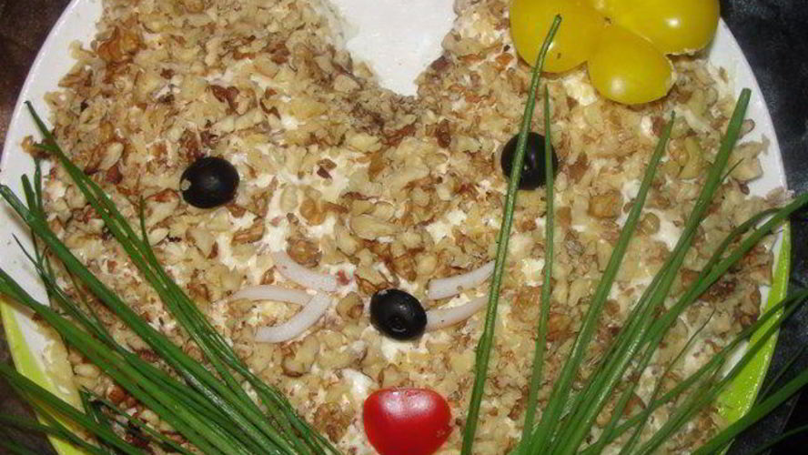 Рецепт салата с новым годом