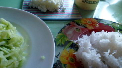 салат солнечный