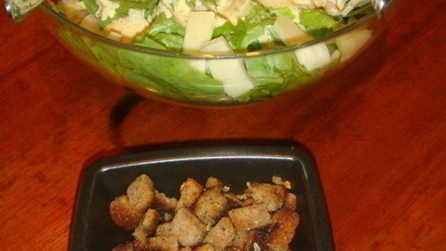 Рецепт классического салата цезарь