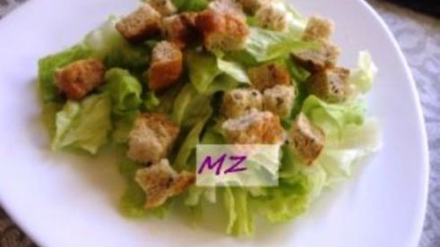 салат цезарь с креветками