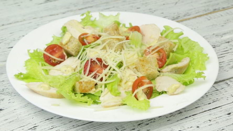 Рецепт цезаря с курицей