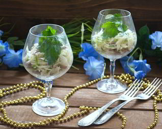 Салат в бокале