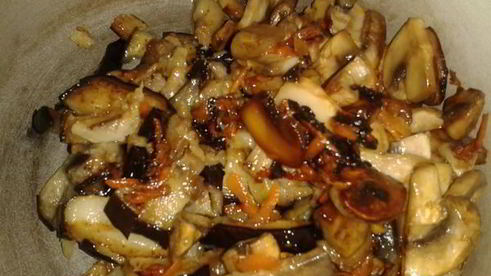 салат вулкан