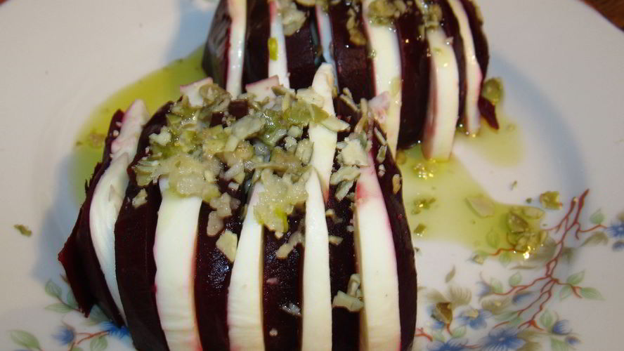 Рецепт свеклы с сыром