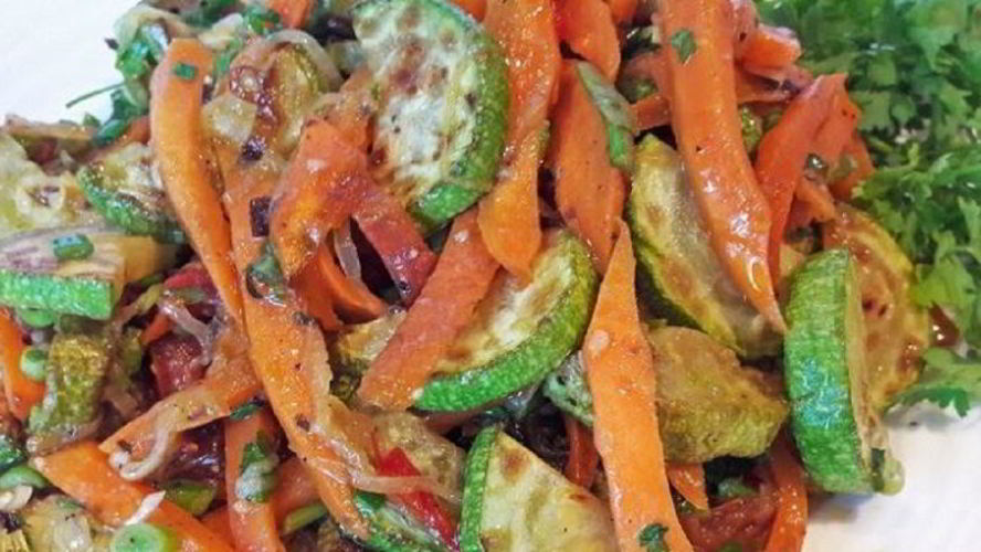 Рецепт теплого салата