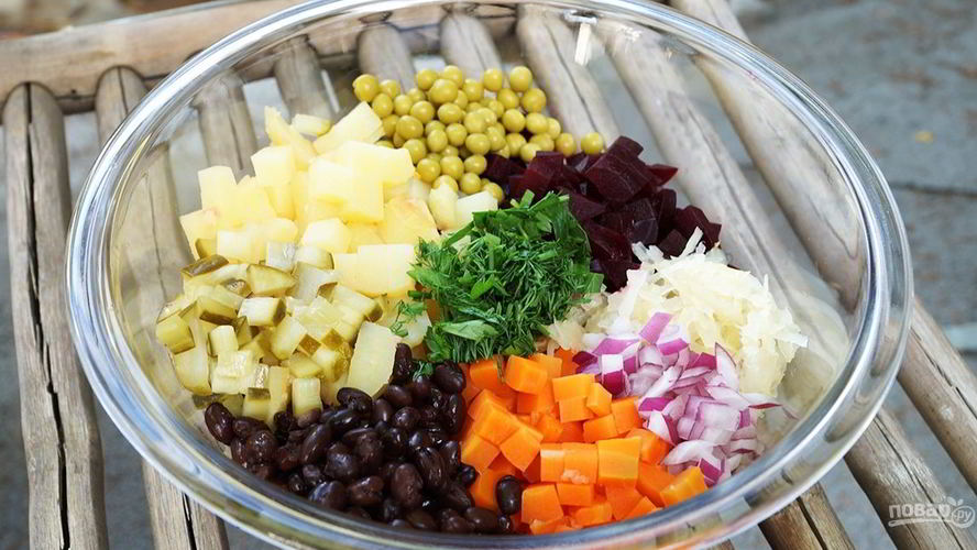 Рецепт салата винегрет