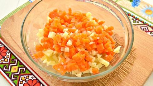 винегрет с квашеной капустой