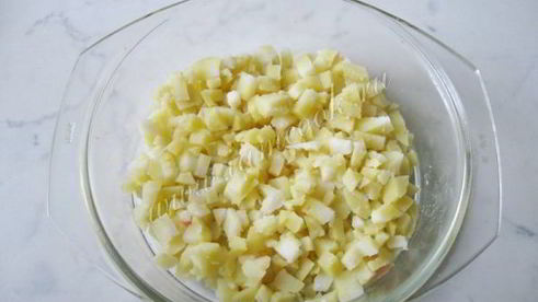 винегрет с маринованными опятами