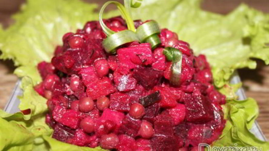 Рецепт винегрета с сельдью