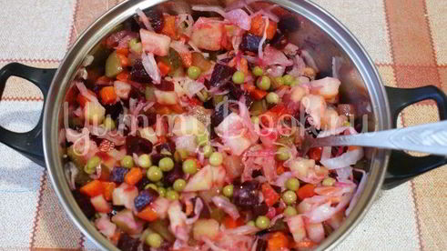 винегрет в мультиварке