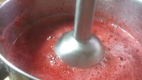 брусничный соус на коньяке с анисом