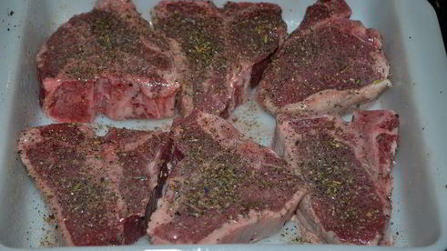 домашний соус барбекю с отбивными из молодого барашка