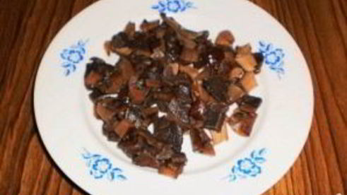 грибной соус из сушеных грибов