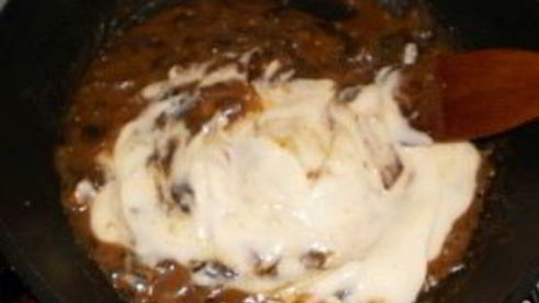 грибной соус из сушеных грибов