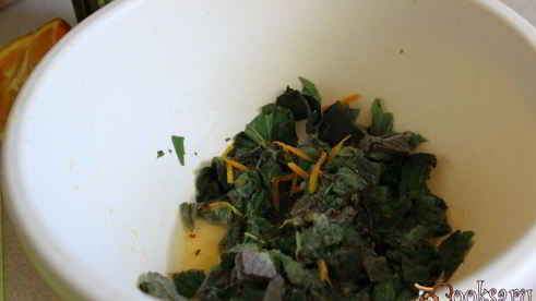 мятно-апельсиновый соус