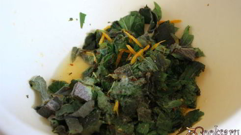 мятно-апельсиновый соус