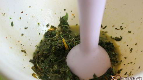 мятно-апельсиновый соус