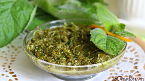 мятно-апельсиновый соус