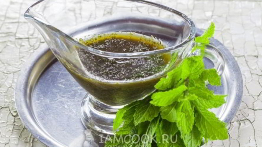 Рецепт мятного соуса для барбекю