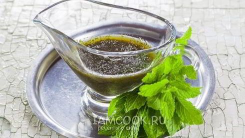мятный соус для барбекю