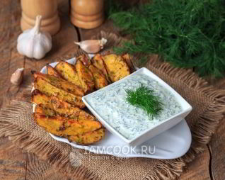 Сметанно-чесночный соус