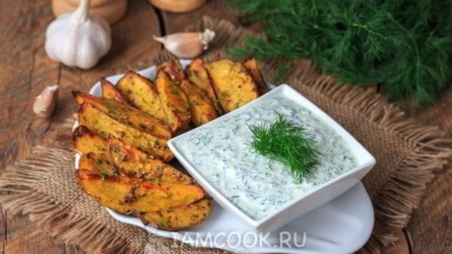 Рецепт сметанно-чесночного соус