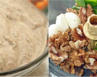 Соус баже из грецких орехов