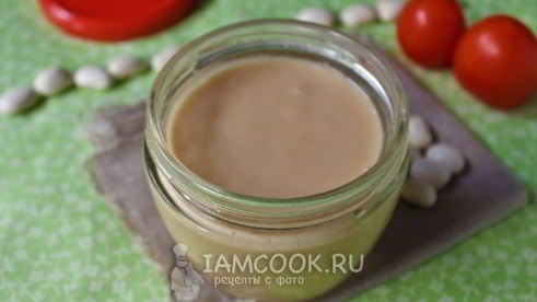 соус из белой фасоли