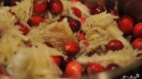 соус из клюквы