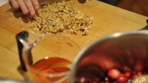 соус из клюквы