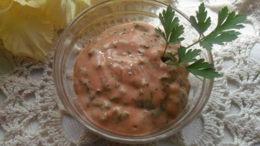 Рецепт соуса кетчунез с петрушкой