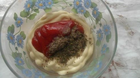 соус кетчунез с петрушкой