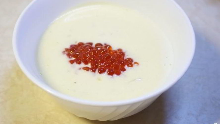 Рецепт соуса с красной икрой