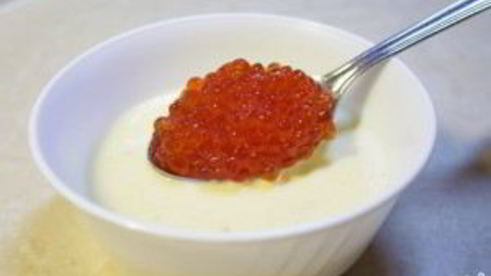 соус с красной икрой