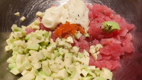 тартар из тунца