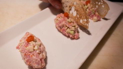 тартар из тунца