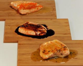 Соусы к филе лосося