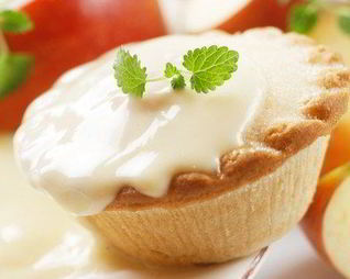 Воздушный ванильный соус