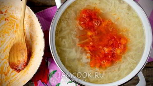 борщ без свеклы